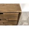 Commode bois marron 4 tiroirs | SECONDE MAIN