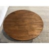 Table basse ronde en teck recyclé - Seconde Main