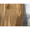 SANDY Oval Coffee Table in Brown Recycled Pine