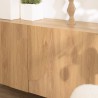 Buffet 2 portes avec décor motif arrondi - Meubles Macabane
