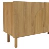 Buffet 2 portes avec décor motif arrondi - Meubles Macabane