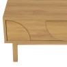 Coffee table with 2 drawers and 2 open compartments - Macabane Furniture
