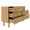 6-drawer chest of drawers - Macabane Furniture