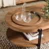 Sixtine oval coffee table - Second-hand - Macabane