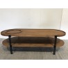 Table basse ovale Sixtine - Seconde Main - Macabane