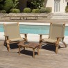 Salon de jardin en bois acacia | Seconde Main