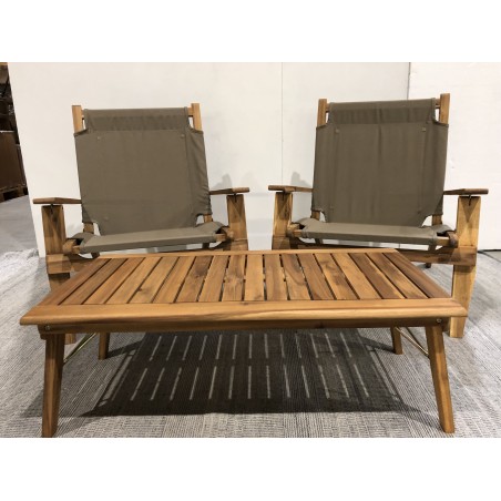 Acacia wood garden furniture | Second-hand