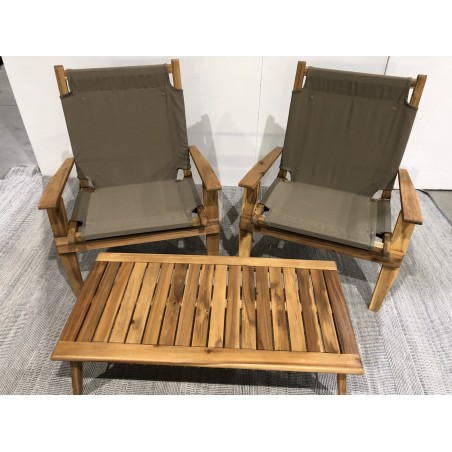 Acacia wood garden furniture | Second-hand