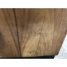 SECONDE MAIN - Table d'appoint carrée SAM bois Suar 38x38cm