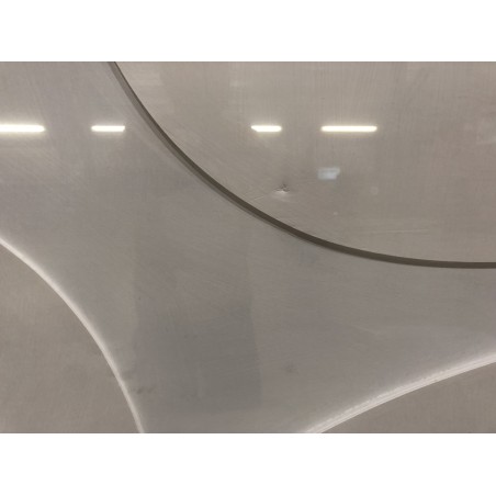 Décoration murale 83x123cm formes abstraites blanches | Seconde main