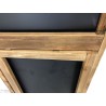 Miroir sur pieds en bois recyclé SANDY