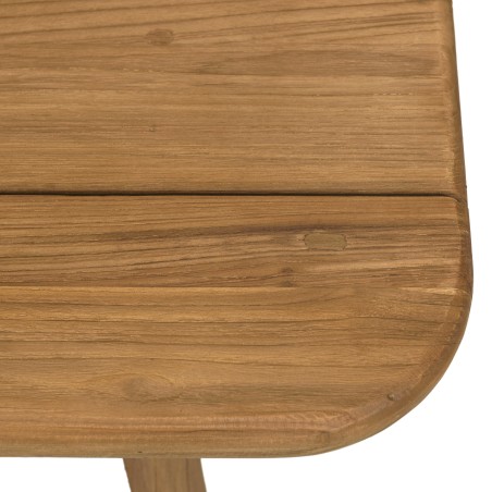Tavolino da giardino 130x70cm in legno di teak riciclato | Macabane