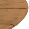 Oval garden table, 240 x 120 cm, made from recycled teak