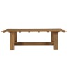 Tavolo da pranzo da giardino 250x100cm in legno di teak riciclato