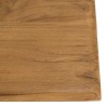 Vierkante tuintafel van gerecycled teakhout | Macabane Meubelen