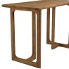 160x80cm garden bar made from recycled teak | Macabane Furniture