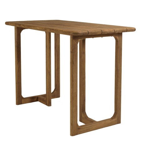 160x80cm garden bar made from recycled teak | Macabane Furniture
