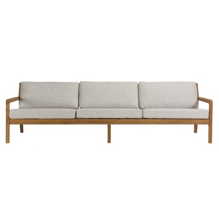 Tuinset 7-zits van gerecycled teakhout | Macabane