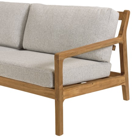 Tuinset 7-zits van gerecycled teakhout | Macabane