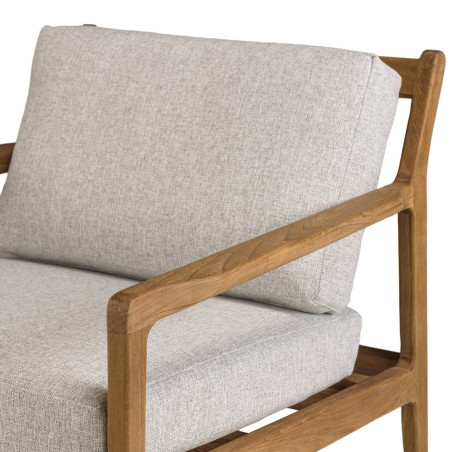 7-seater garden furniture set made from recycled teak | Macabane