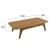 Tuinset 7-zits van gerecycled teakhout | Macabane