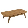 Tuinset 7-zits van gerecycled teakhout | Macabane