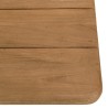 Recycled teak table and bench set | Macabane