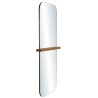 SIXTINE - 83x180cm mirror in recycled teak