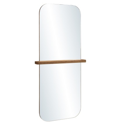 SIXTINE - 83x180cm mirror in recycled teak