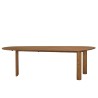 Table à manger 260x120cm en bois de teck recyclé | Macabane