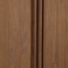 SIXTINE - 2-door wardrobe, 90x200cm, made from recycled teak 