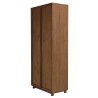 Armoire 2 portes 90x200cm en bois de teck recyclé | Macabane