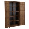 Armoire 2 portes 90x200cm en bois de teck recyclé | Macabane