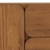 SIXTINE - Sideboard with 3 doors and 2 drawers, 200x48cm, made from recycled teak 