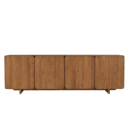 SIXTINE - Sideboard, 4 doors, 200x65cm, made from recycled teak 