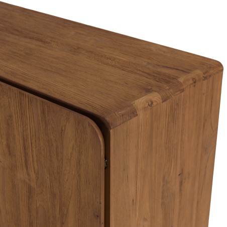 SIXTINE - Sideboard, 4 doors, 200x65cm, made from recycled teak 