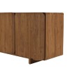 Buffet 4 portes 200x65cm en bois de teck recyclé | Macabane