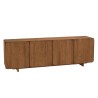 SIXTINE - Sideboard, 4 doors, 200x65cm, made from recycled teak 
