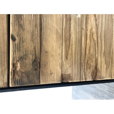 Seconde Main - Bois Pin recyclé naturel et noir