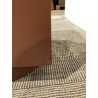 34x34cm square side table in terracotta-painted wood | Second Life