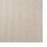 Alfombra rectangular 300x400cm de lana texturizada en tonos beige | Macabane
