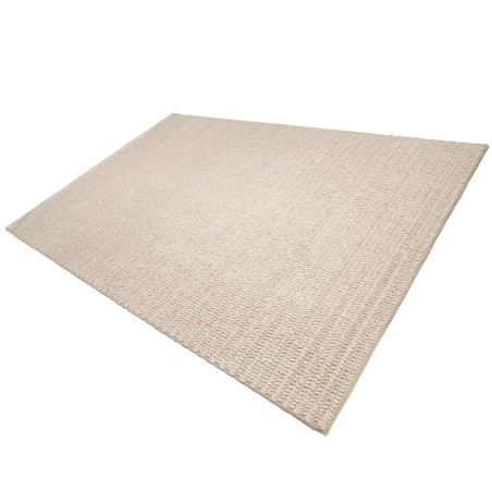 QUENTIN - Rectangular rug, 300 x 400 cm, woven wool, beige