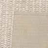 Rechteckiger Teppich 300x400cm aus gewebter Wolle beige | Macabane