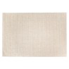 Rechteckiger Teppich 300x400cm aus gewebter Wolle beige | Macabane