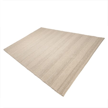 QUENTIN - Rectangular rug, 300 x 400 cm, woven wool, beige