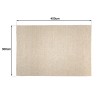 QUENTIN - Rectangular rug, 300 x 400 cm, looped wool, beige