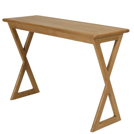 Konsole 110cm aus Mindiholz gekreuzte Beine | Macabane