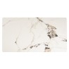 ICARE - Set no. 1: bistro table rectangular 120x70cm in light marbled ceramic