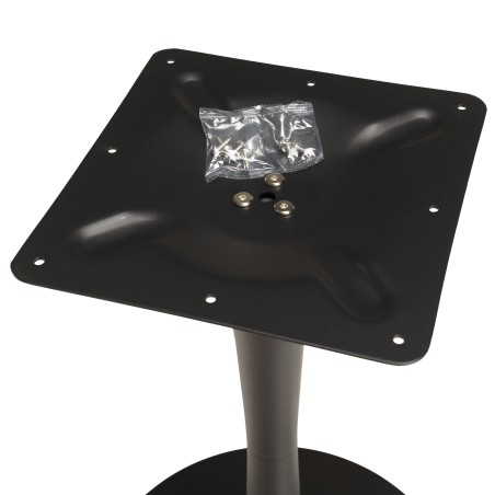 ICARE - Set no. 3: bistro table D70cm in green marbled ceramic