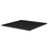 ICARE - Set no. 1: folding bistro table 70x70cm in black marbled ceramic